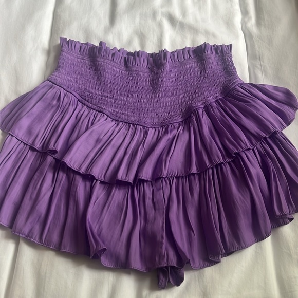 Smocked purple skirt - Picture 3 of 3